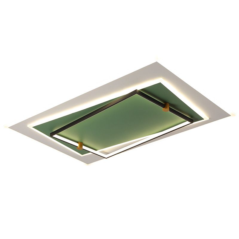 3-stufige oberflächenmontierte Deckenleuchte im nordischen Stil, Acryl-Schlafzimmer-LED-Einbauleuchte