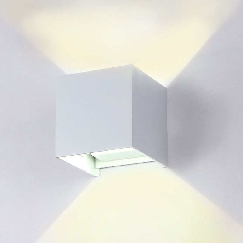 Modern Square Wall Lamp Simplicity Metal Wall Mounted Light Fixture