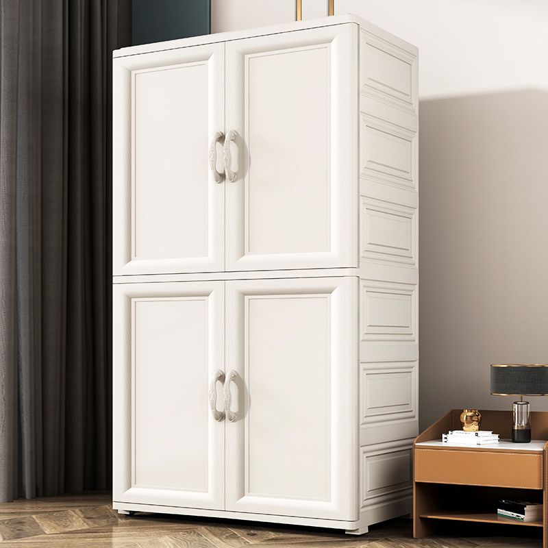 Rectangular Plastic Storage Cabinet Teen Style Bedroom Wardrobe