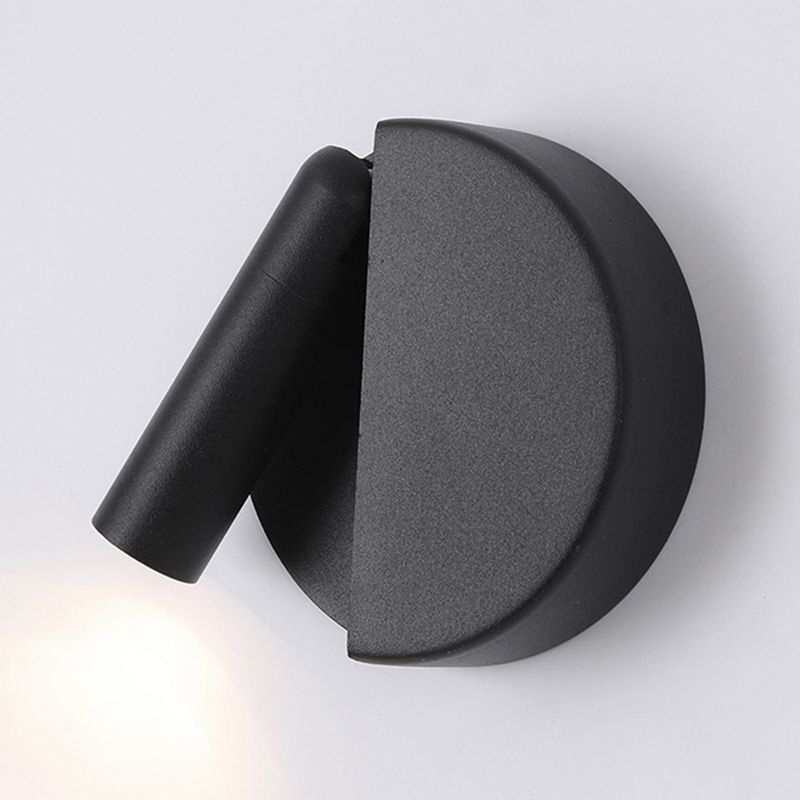 Nordic Style Metal Wall Light Simple Geometry Rotatable Led Wall Lamp for Living Room