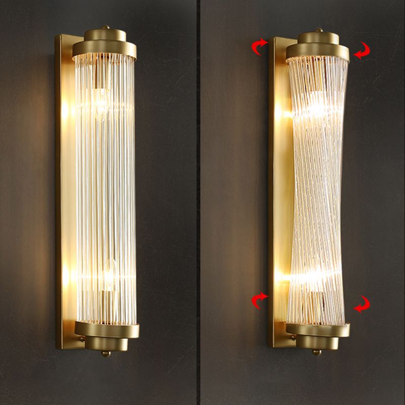 Cilindro a 1 luce moderna fonce luce luce cristallo idee per il soggiorno