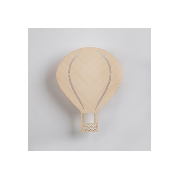 Mooi beige muurlicht cartoon patroon houten led muurlamp voor woonkamer kinderkamer