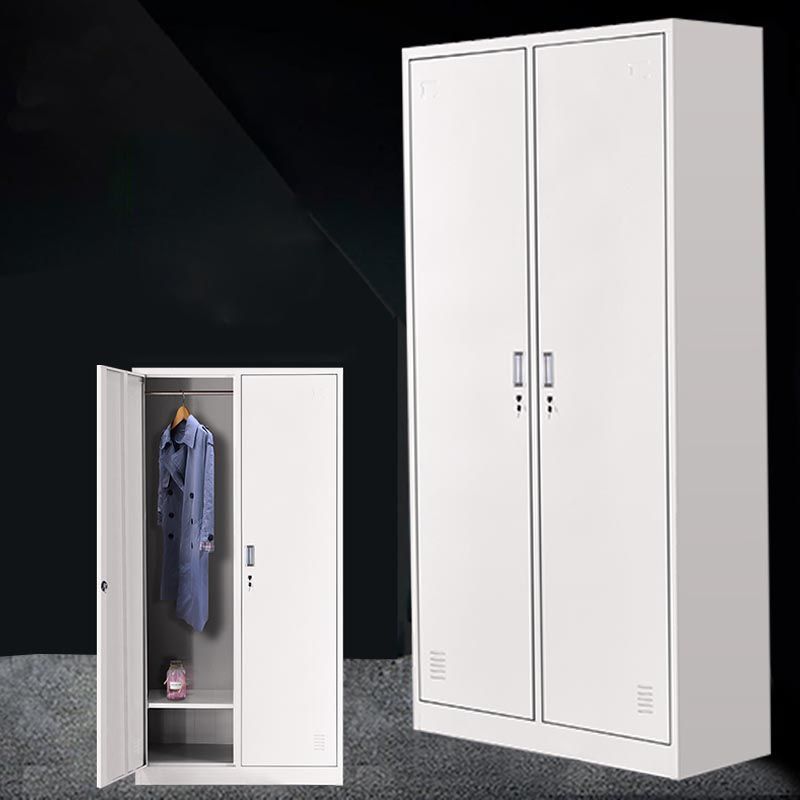 Contemporary Style Wardrobe Steel Home Wardrobe Closet,35.43" D x 16.54" W x 70.87" H