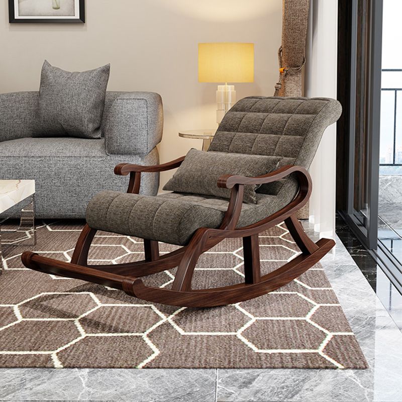 Linen Accent Chair 26.3" L x49.2"W x35"H Arms Included Chair