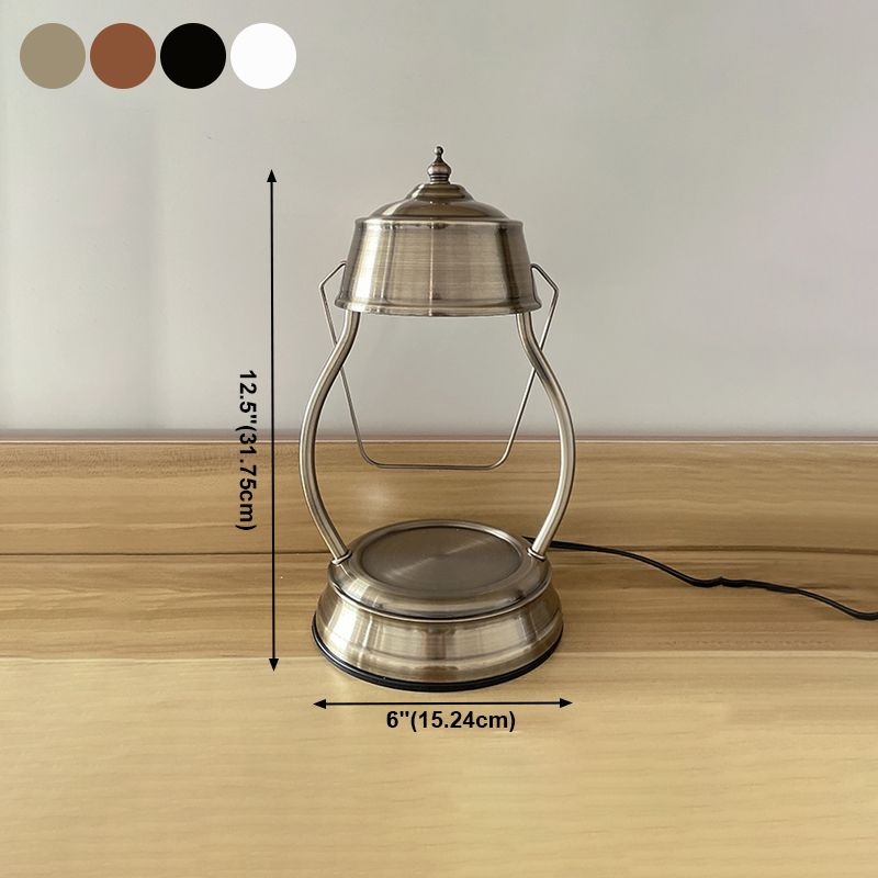 Modern Style Unique Shape Table Lamp Metal One Light Table Light