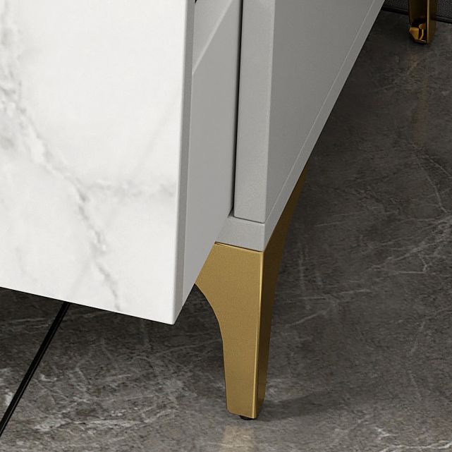 Ultra Modern Wood Combo Dresser Horizontal Storage Chest Dresser for Bedroom