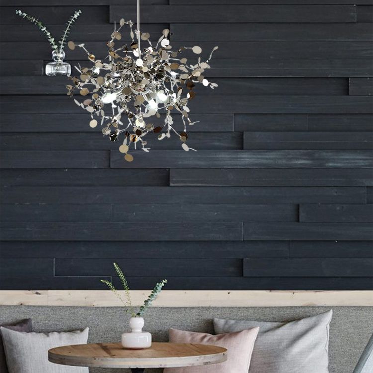 Metal Shaded Suspension Pendant Modern Style Pendant Lighting Fixture for Dinning Room