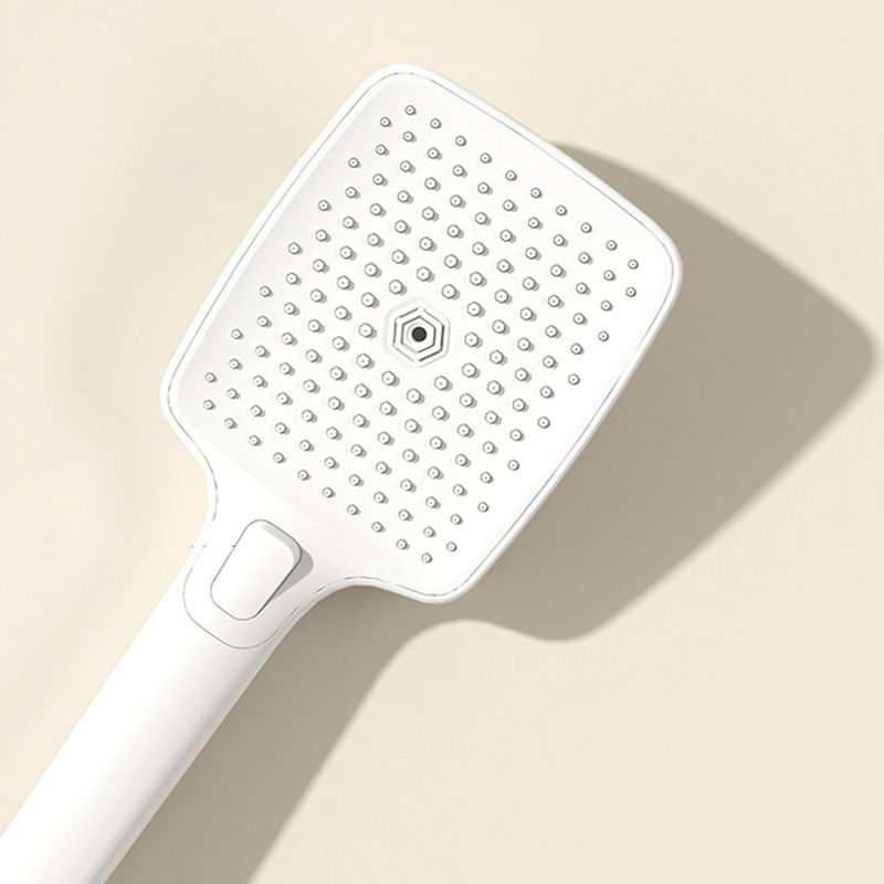 Wall Mount Shower Set Square Shower Arm Adjustable Spray Pattern Shower Set