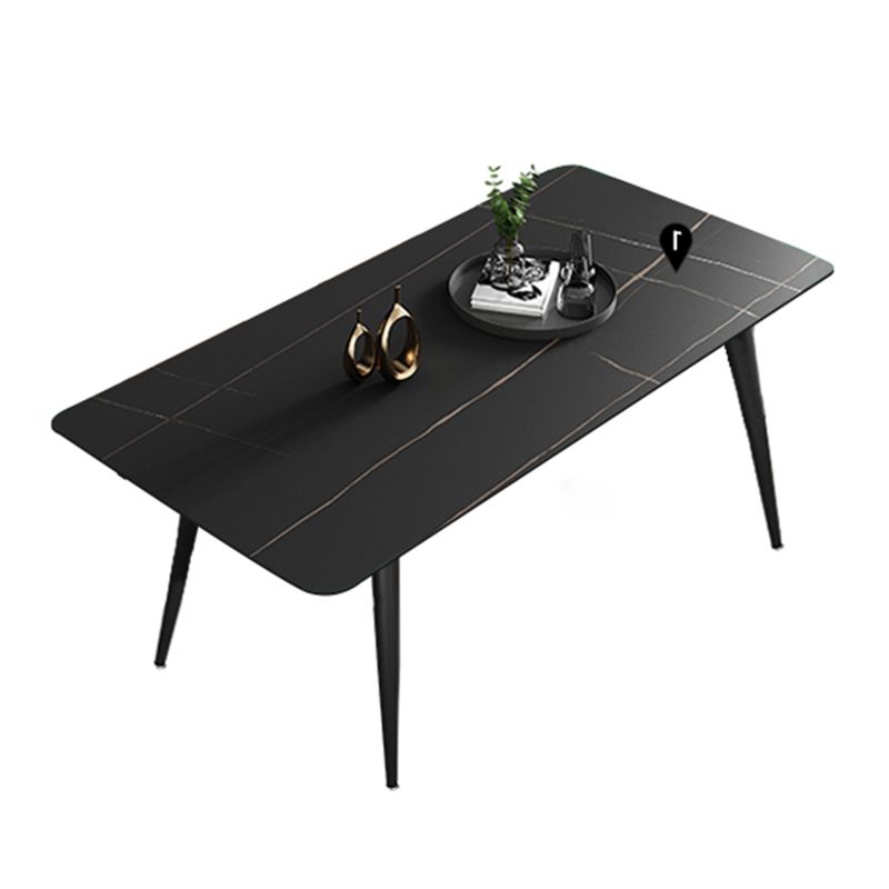 Modern Sintered Stone Dining Table Set 1/2/7 Pieces Home Dining Room Set