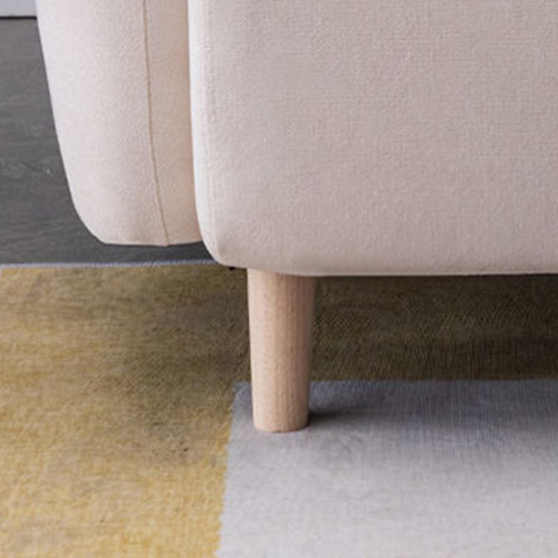 29.92" High Velvet Sofa Recessed Arm Sofa with 3-seater for Apartment