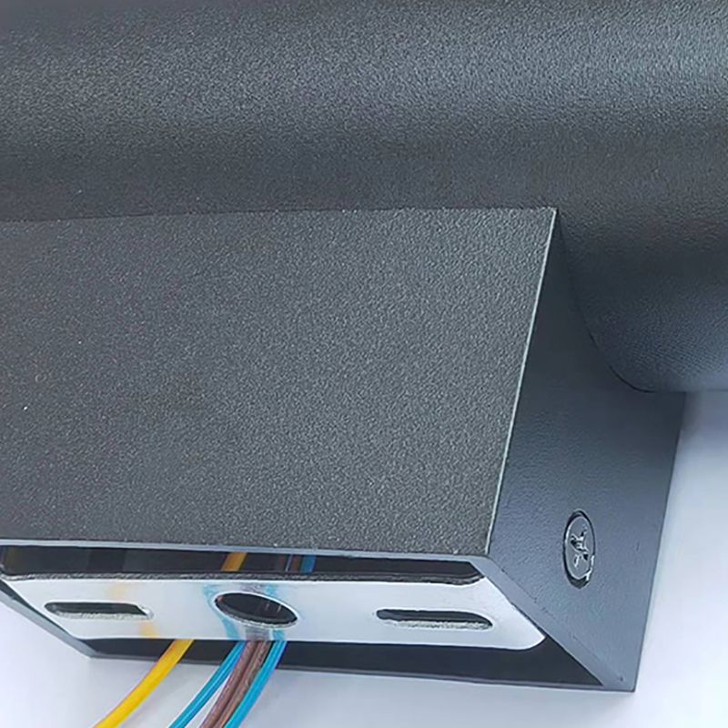 2 Lights Cylinder Wall Lights Modern Style Metal Wall Lighting Fixtures