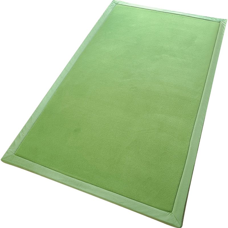 Minimal Plain Rug Multi-Color Synthetics Carpet Pet Friendly Machine Washable Non-Slip Backing Rug for Bedside