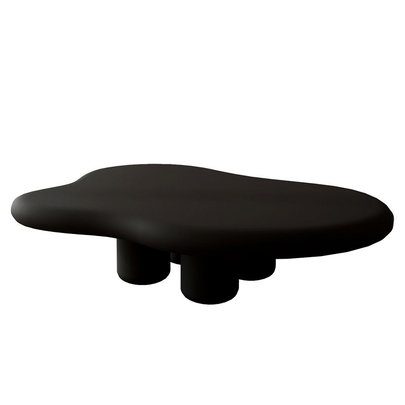 Scandinavian 4 Legs Coffee Table Geometric MDF Cocktail Table