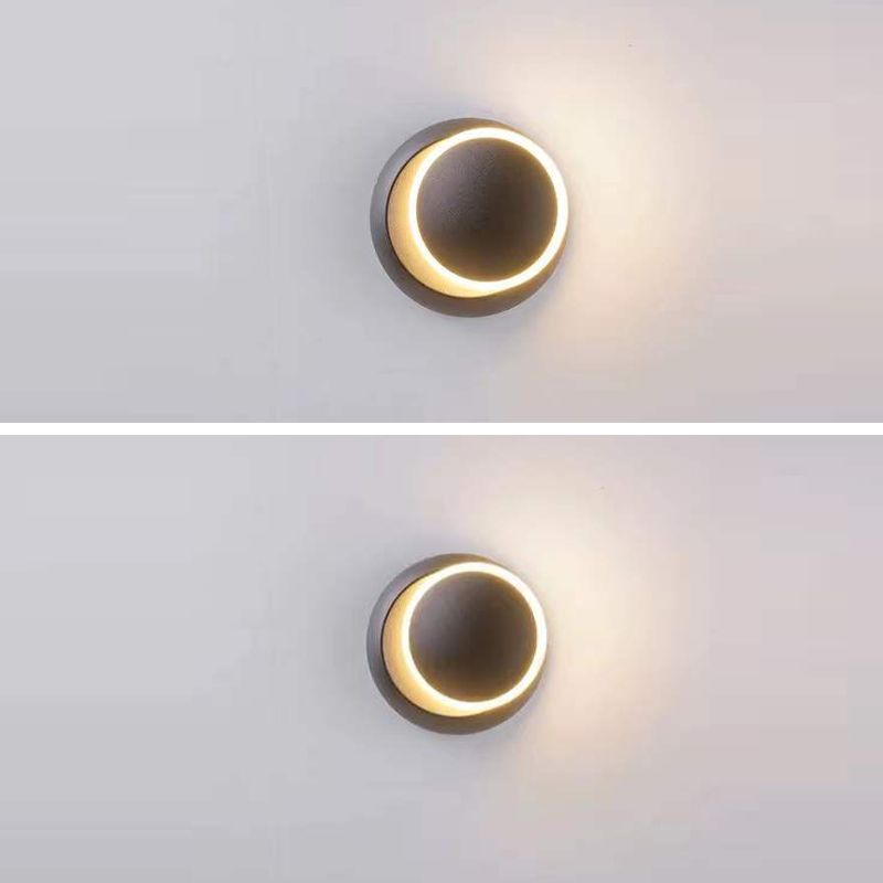 Plastic Sconce Light Modern Style Wall Sconce Lighting for Living Room