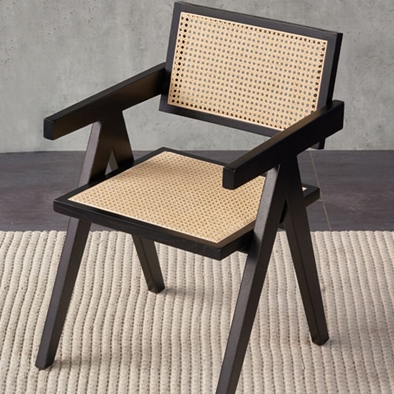 Dining Room Side Chairs Modern Rubber Wood Kitchen Chair for Home