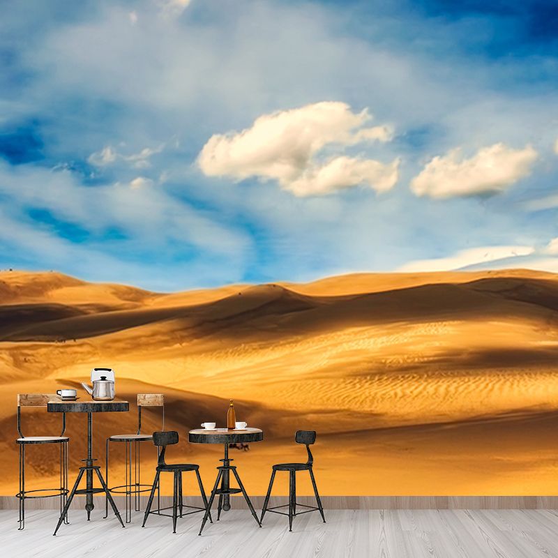 Desert Mildew Resistant Mural Wallpaper Sleeping Room Wall Mural