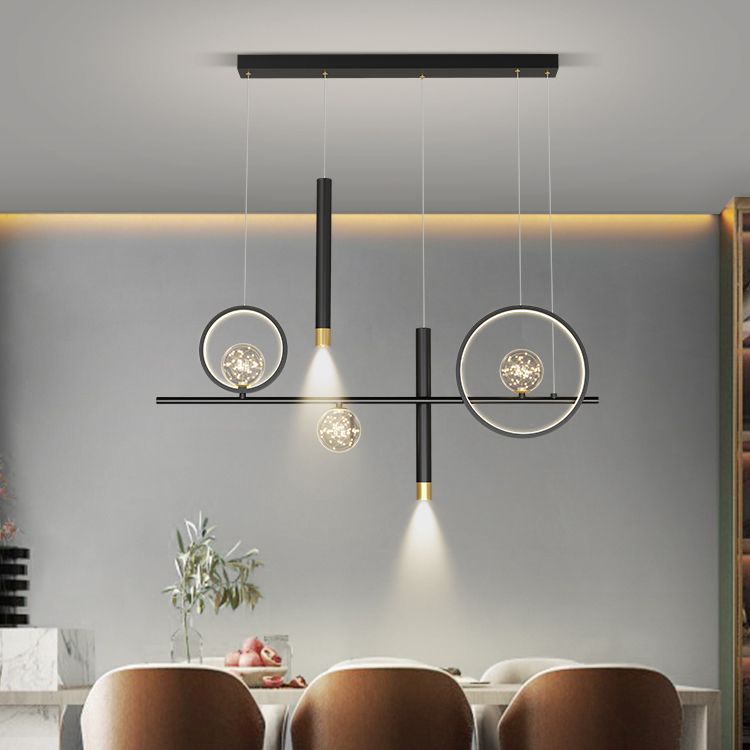 Contemporary Pendant Lights for Kitchen Island Geometric Island Lighting Ideas