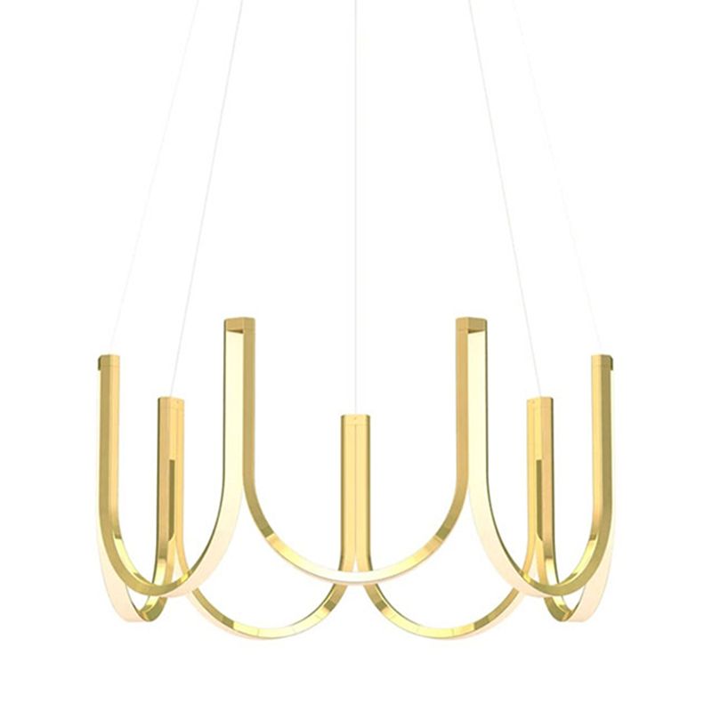 Modern Minimalism Style LED Pendant Chandelier Light Aluminum Chandelier