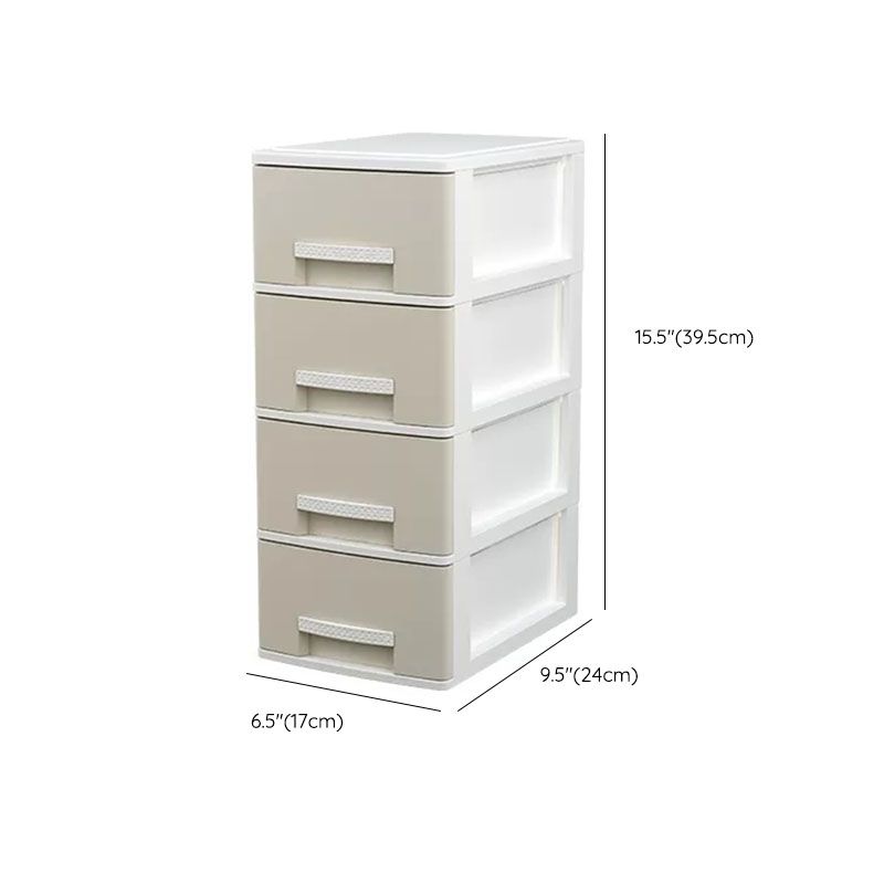 Plastic File Cabinet Vertical File Cabinet with Drawers for Home Office