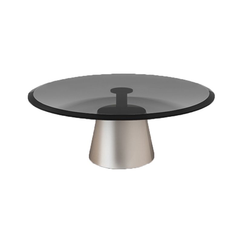 Black Glass Top Bunching Tables Abstract Coffee Cocktail Table