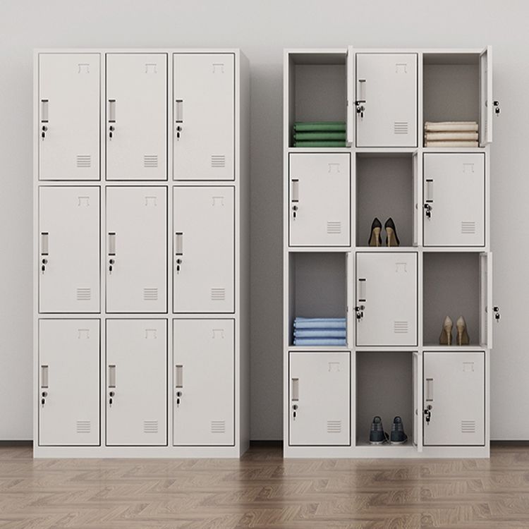 Contemporary Hinged Wardrobe Cabinet Steel Wardrobe Closet for Home