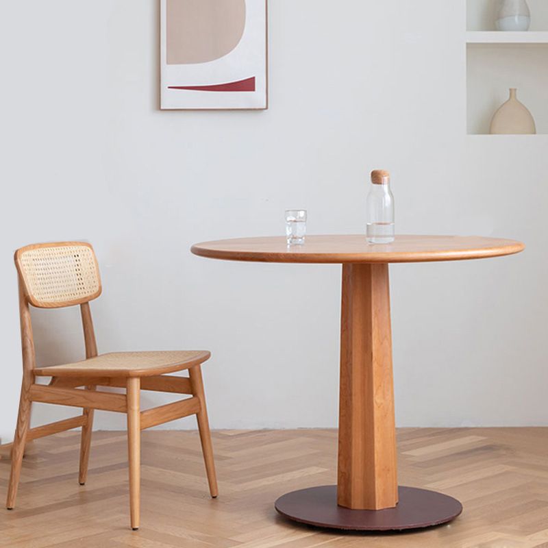 Modern Side Chair Solid Wood Armless Dining Chair for Home Use