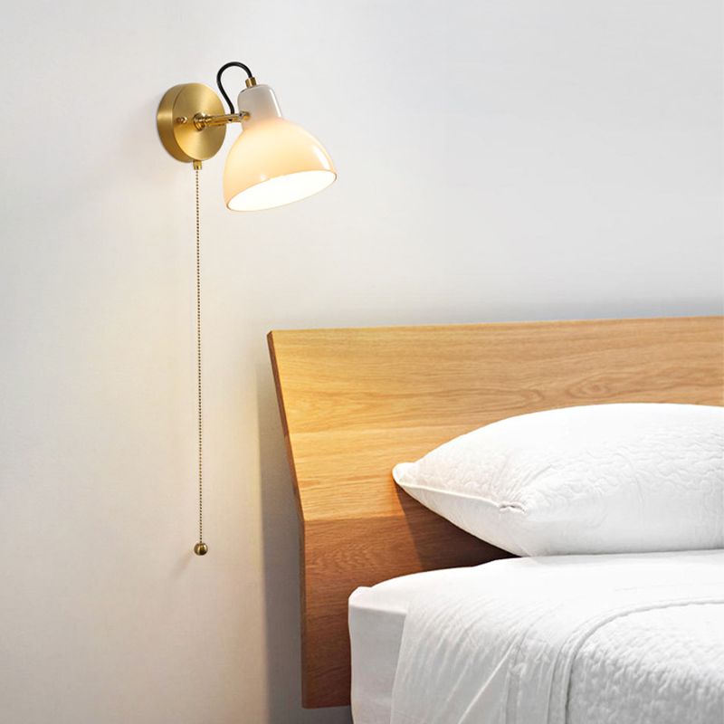 Dome Shape Sconce Light Fixture Modern Style Wall Sconce Lighting for Dining Room