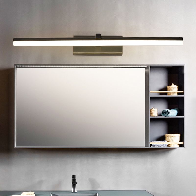 Modern Linear Vanity Sconce Lights Metal 1-Light Wall Lighting Fixture for Bathroom
