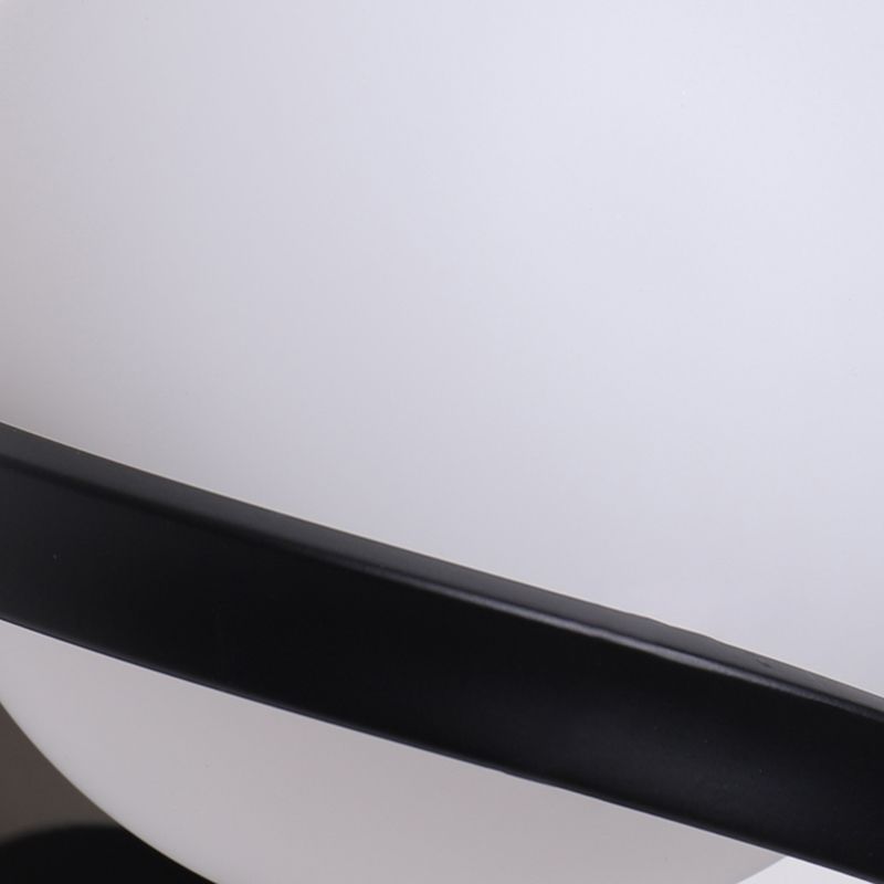 Moderne minimalistische globale muur gemonteerd verlichting metaal 1 lichte wandlampen met glazen schaduw