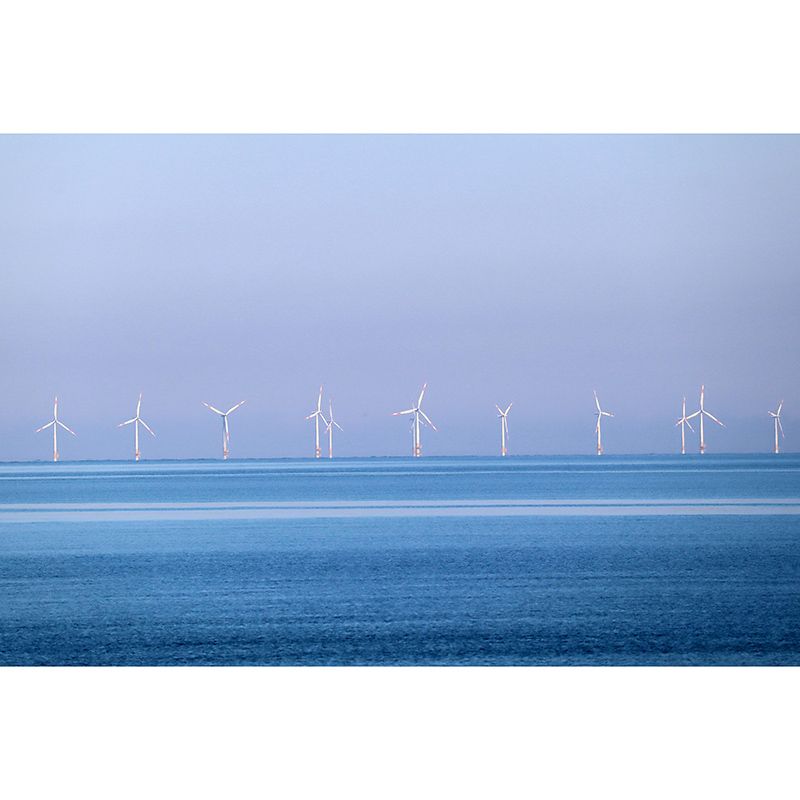 Huge Windmill Mural Wallpaper Photography Eco-friendly for Living Room