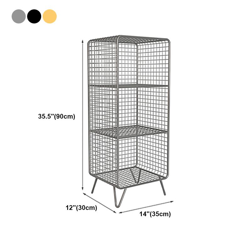 Metal Standard Bücherregal zeitgenössischer Stil geschlossener Bücherregal geschlossen
