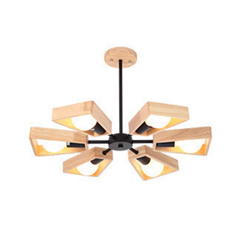 Living Room Japanese Style Chandelier Lighting Fixture Modern Chandelier Pendant Light