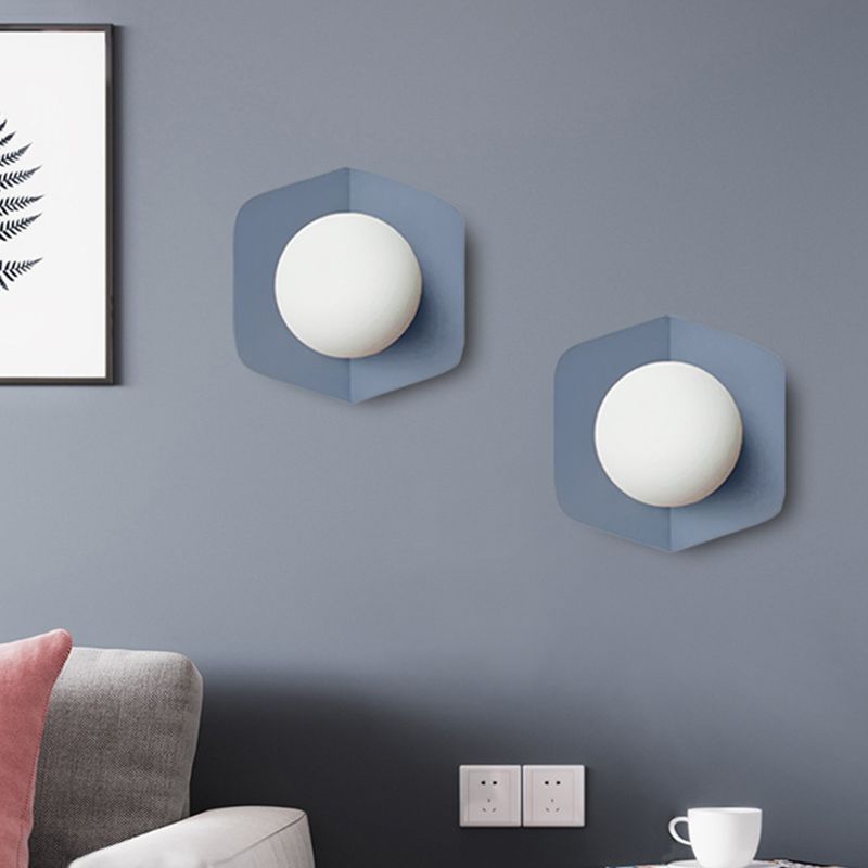 Contemporary Wall Light Macaron Lighting for Living Room Home