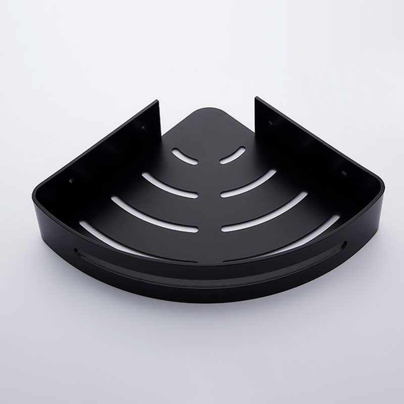 Black Bathroom Set Modern 1/2/3 - Piece Anti-rust Bath Shelf