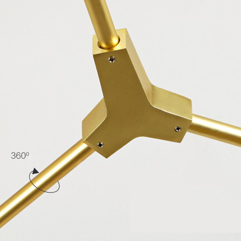 Global Branch Chandelier Modern Chandelier Lights Metal 3 Light Chandelier Lamp