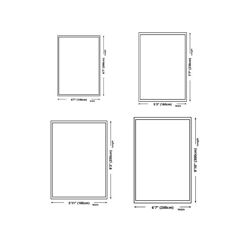 Minimalistisch gebied Rug vrijetijdscontrastpaneel Polyester Werkbestendig gebied Rug voor woonkamer