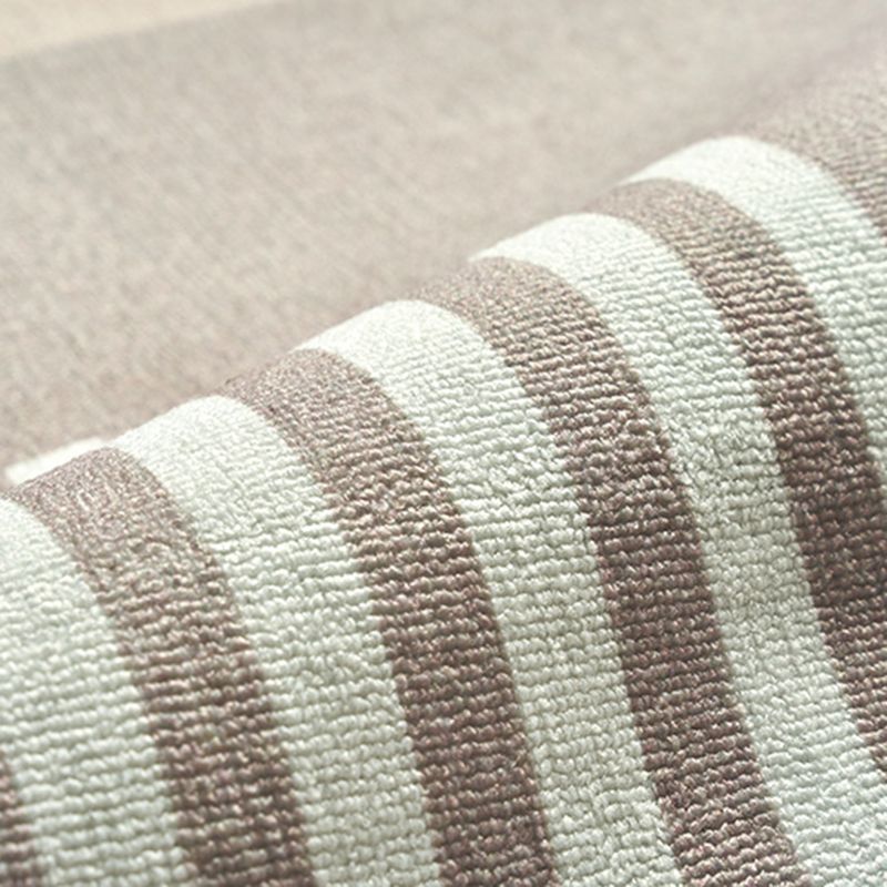 Khaki Tone Area Carpet Modern Indoor Rug Polyester Washable Carpet with Non-Slip Backing