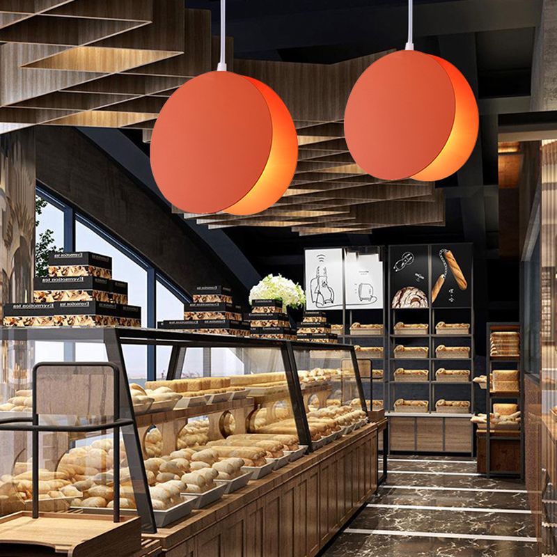 Moderne minimalistische Makromakaroon -Anhänger Hanges Hanglampe für Esszimmer