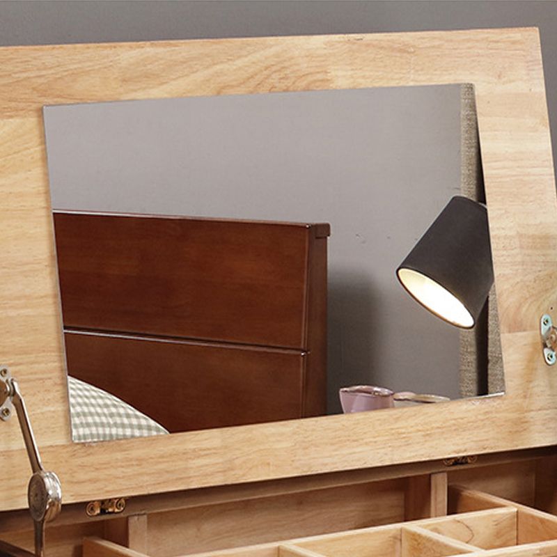 Scandinavian Make-up Vanity 17.71" Wide Vanity Tables with 1 Storage Drawer