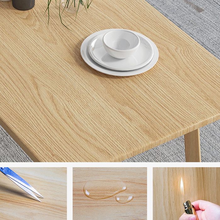 Modern Solid Wood Dining Room Set with Rectangle Table Dining Table Furniture for Home