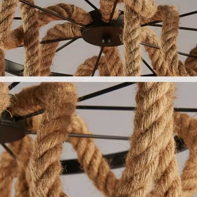 Amélioration de l'ampoule exposée de style rétro exposée Amélioration du plafond suspendu pour restaurant