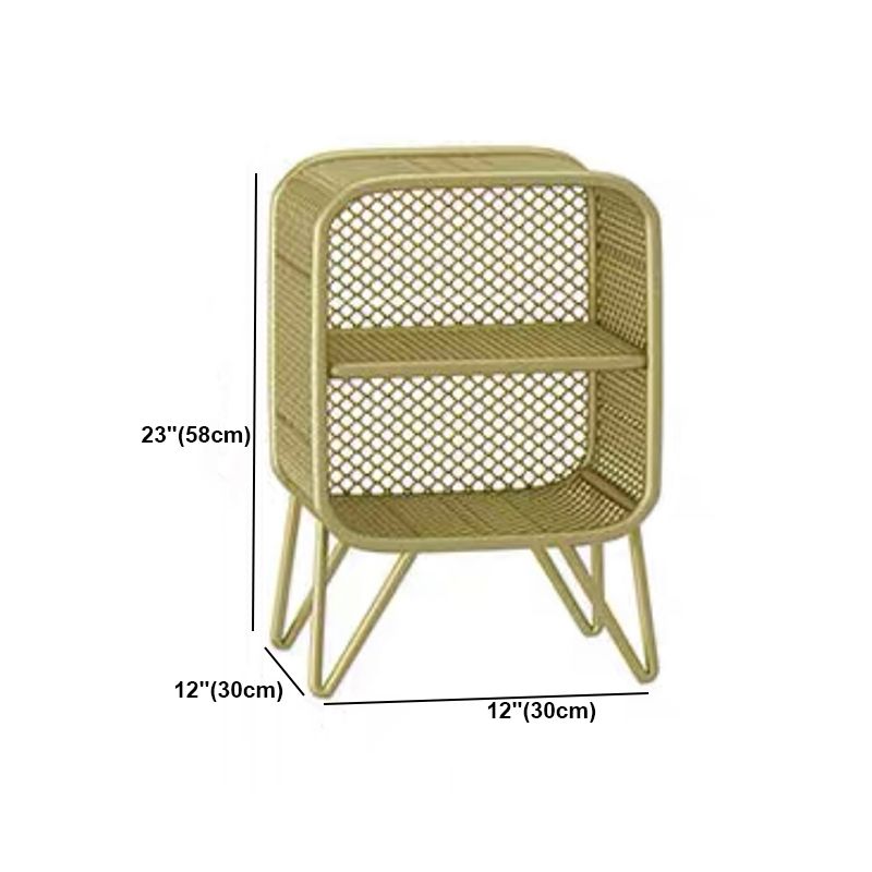 Iron Modern Standard Bookshelf Closed Back Vertical Bookcase for Home