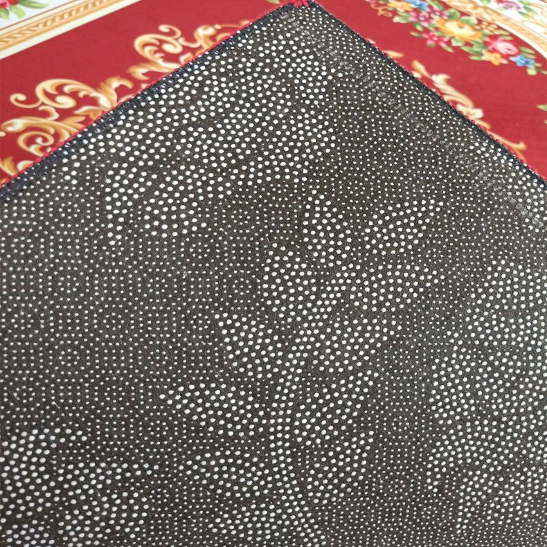 Classical Flower Print Rug Gorgeous Trendy Area Rug Anti-Slip Backing Carpet for Living Room