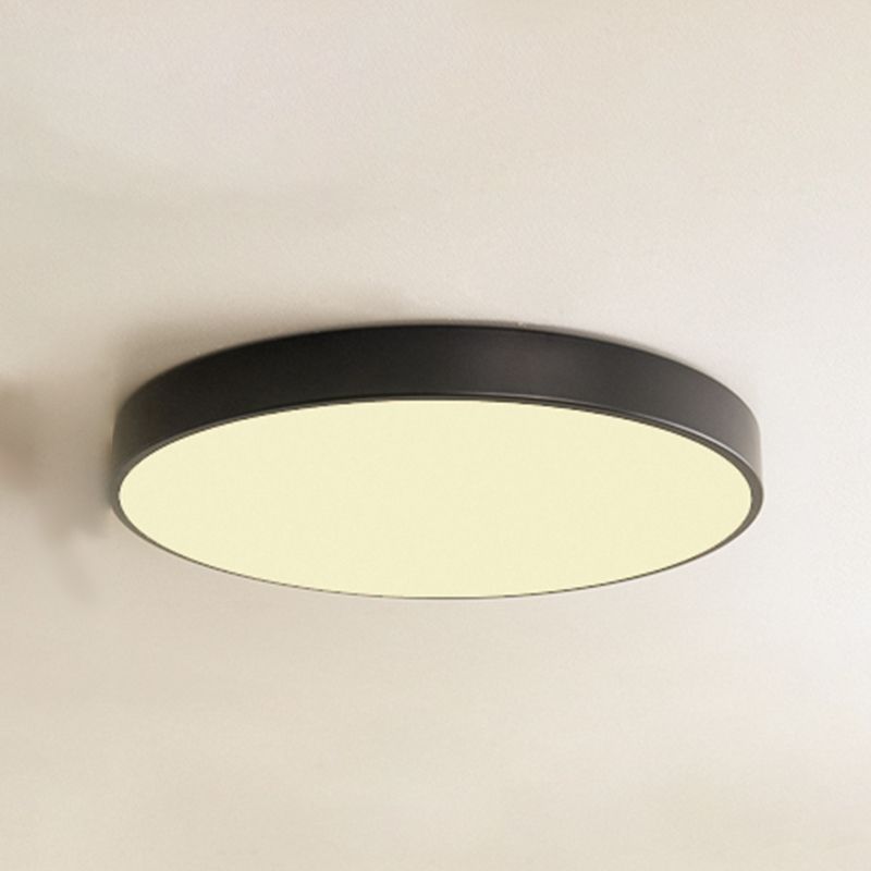 Plafonniers encastrés noirs, luminaire de plafond contemporain pour salon