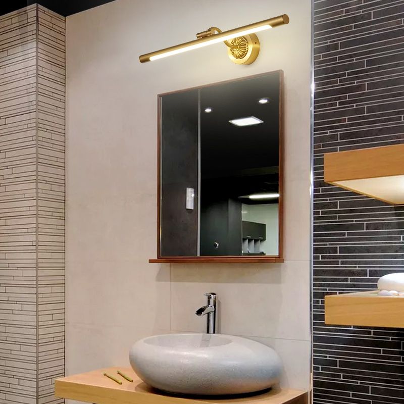 LED Simple Makeup Mirror Light Modern Bagni bagno Specchio a specchio Fronte lampada