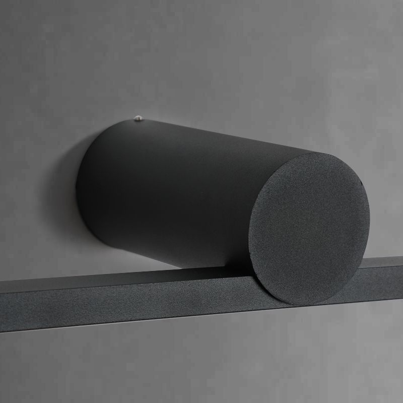 Luminaires de vanité de salle de bain linéaire de style minimaliste moderne luminaires de vanité en métal