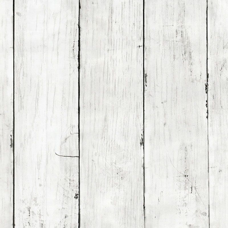 Faux Wood Wall Covering Soft Color Non-Woven Fabric Wallpaper for Accent Wall, 58.1 sq ft.
