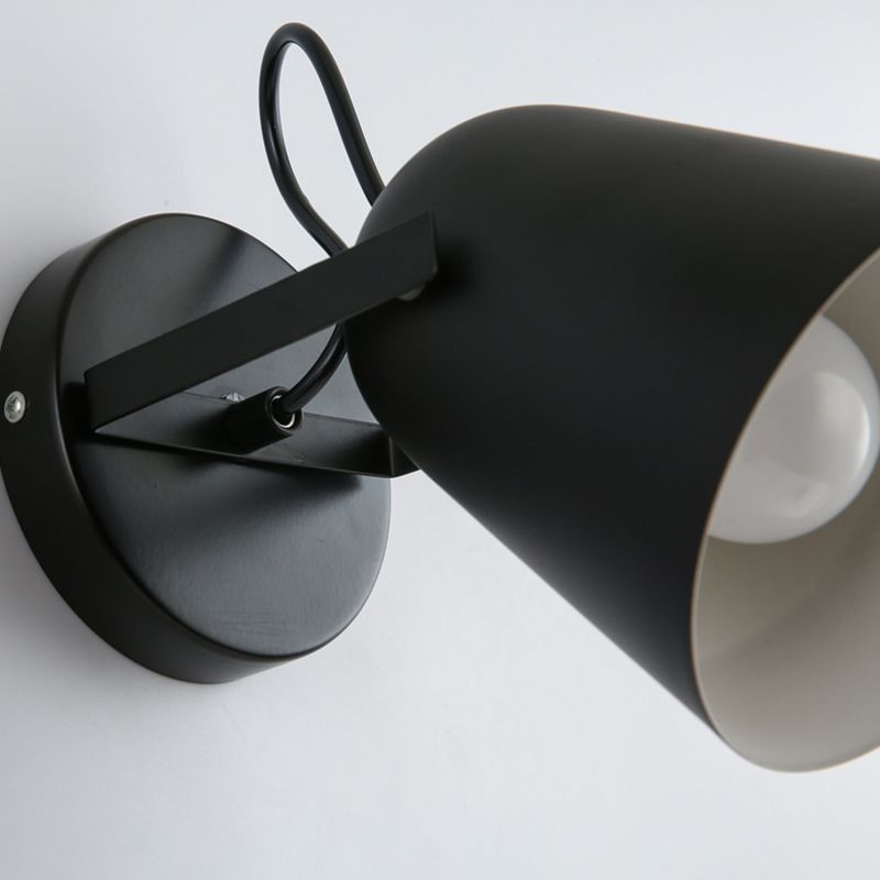 Modern Elongated Dome Shape Wall Sconce Lights Metal 1 Light Wall Light for Living Room