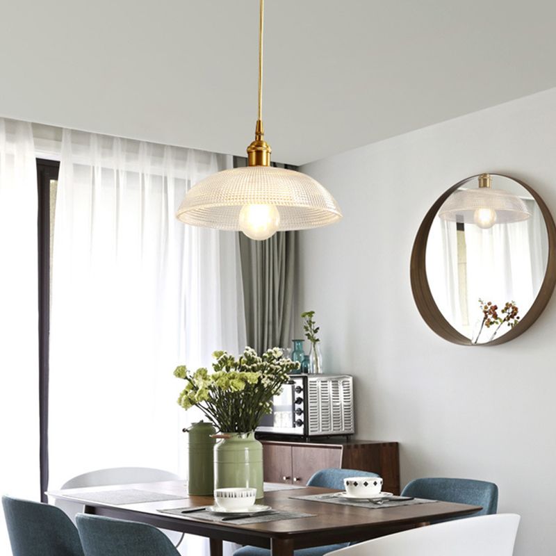 Luce a soffitto a sospensione industriale Luce a sospensione a 1 luce per camera da letto