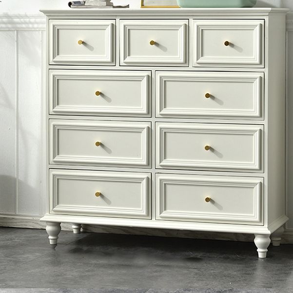 Contemporary 13.7" Wide Storage Chest 6 Soft-Close Drawers Chest